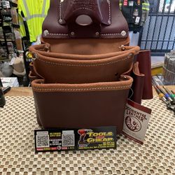 Occidental Leather 5061 2 Pouch Pro Fastener Bag 