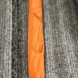 New Orange 9 Foot Patio Crank Umbrella Outdoor Furniture