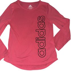 Girls Adidas Long Sleeve Shirt 