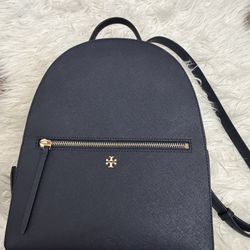 Tory Burch Navy Backpack 