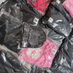 *Bulk Available* Spider Hoodies, Bape Hoodies, Hellstar Hoodies, and Denim Tears Hoodies 