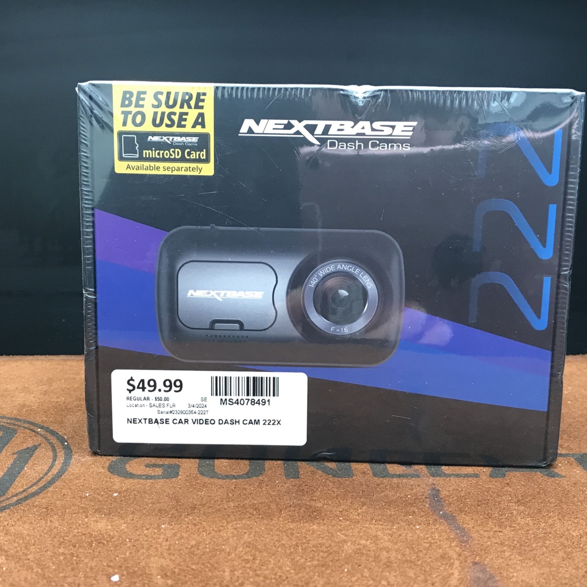 Next Base Dash Cam 222