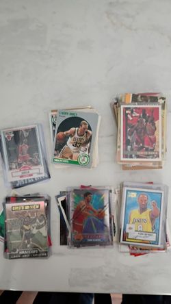Vintage Basketball Cards:  Kobe, Jordan, Bird, Pippen, Kukoc