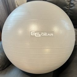 Inflated Exercise Ball