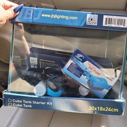 Never used nano cube fish tank
