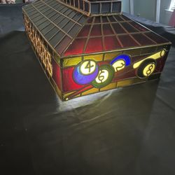 Vintage Billiards Table Light