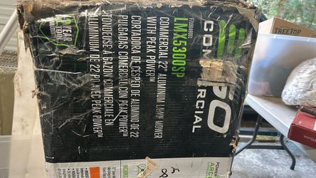 22” commercial mower new unopened box