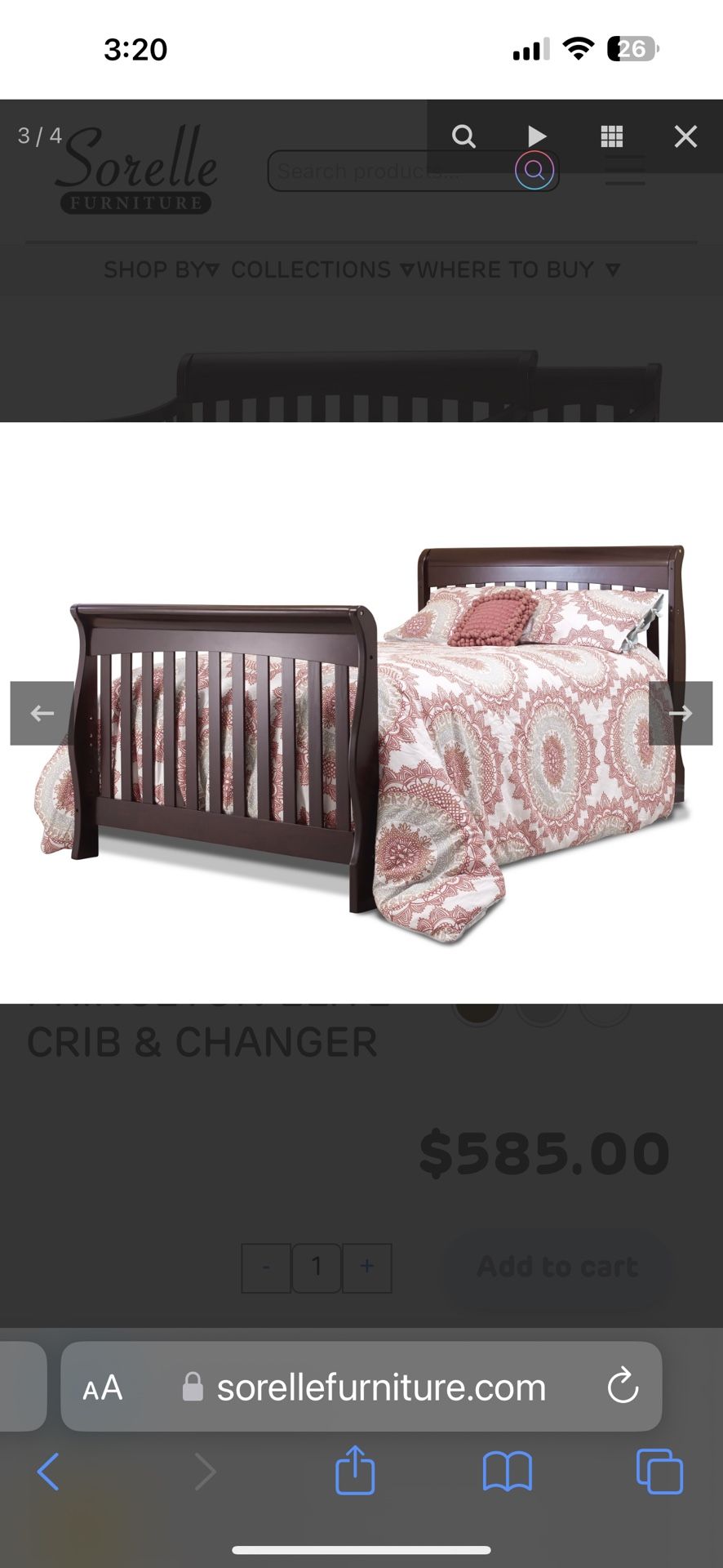 Crib Mattress And Changing Table And Pad No trades no holds all sales are final