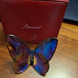 Baccarat Crystal Butterfly 