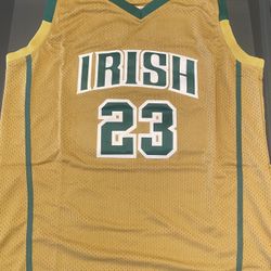 Lebron James #23 High School Throwback Jersey Stitched Lettering - brand new!