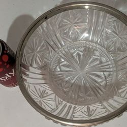Crystal Serving Bowl 