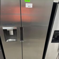 Midea MRS26D5AST 26.3-cu ft Side-by-Side Refrigerator