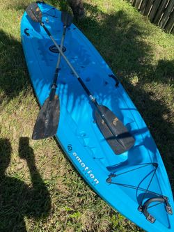 12ft Emotion Spitfire 12T Tandem Kayak - 2 Person + 2 Paddles Included - SEE MY OTHER ITEMS