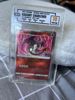 PSA 10 Japanese radiant charizard