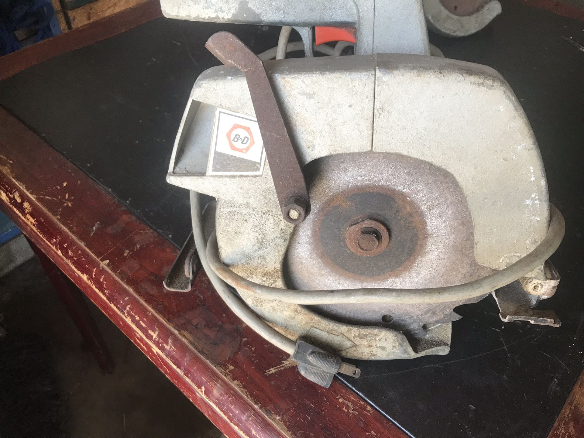 Vintage Black & Decker Circular Saw