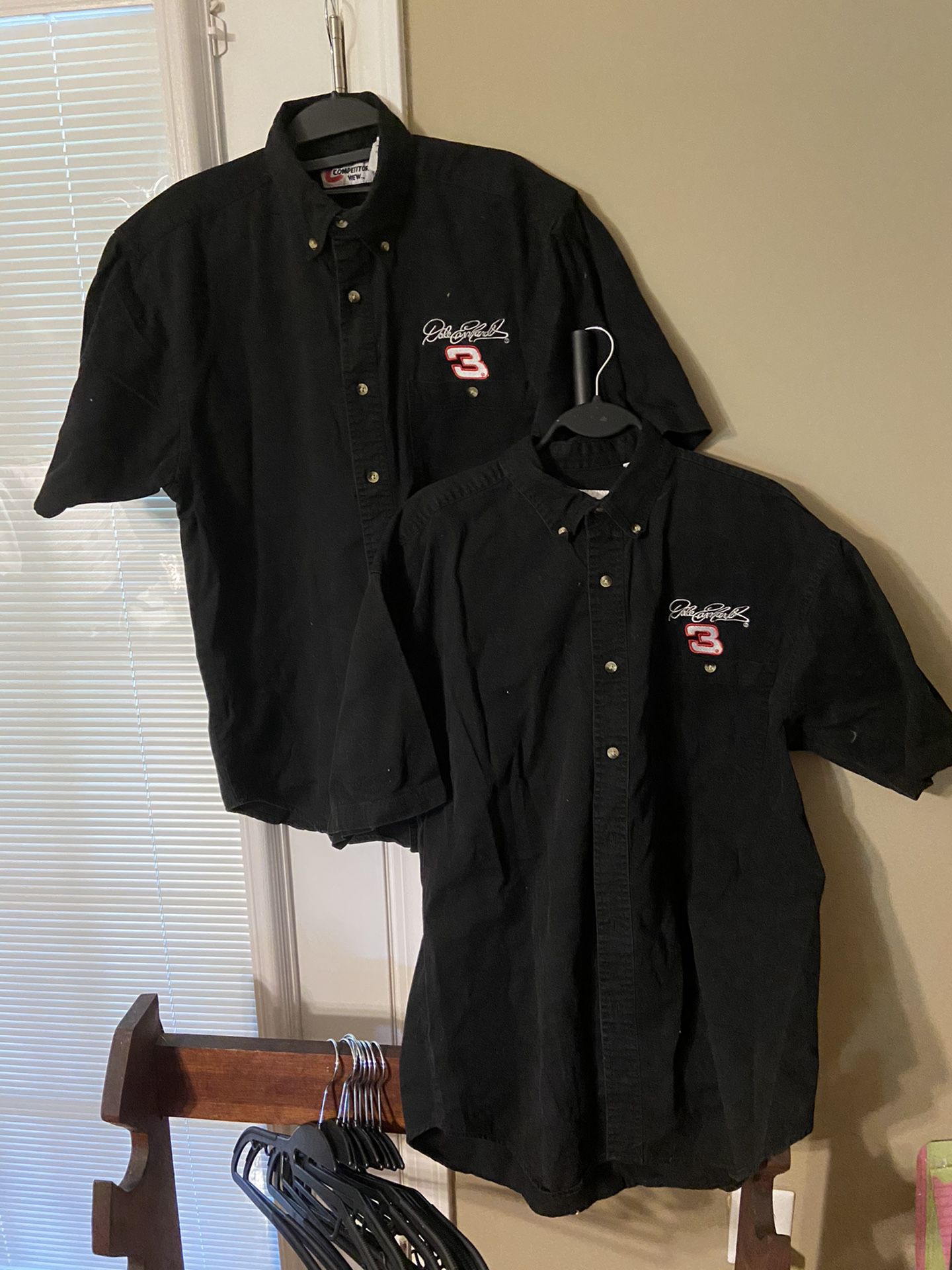 Dale Earnhart Men’s shirts Size Xl and Med