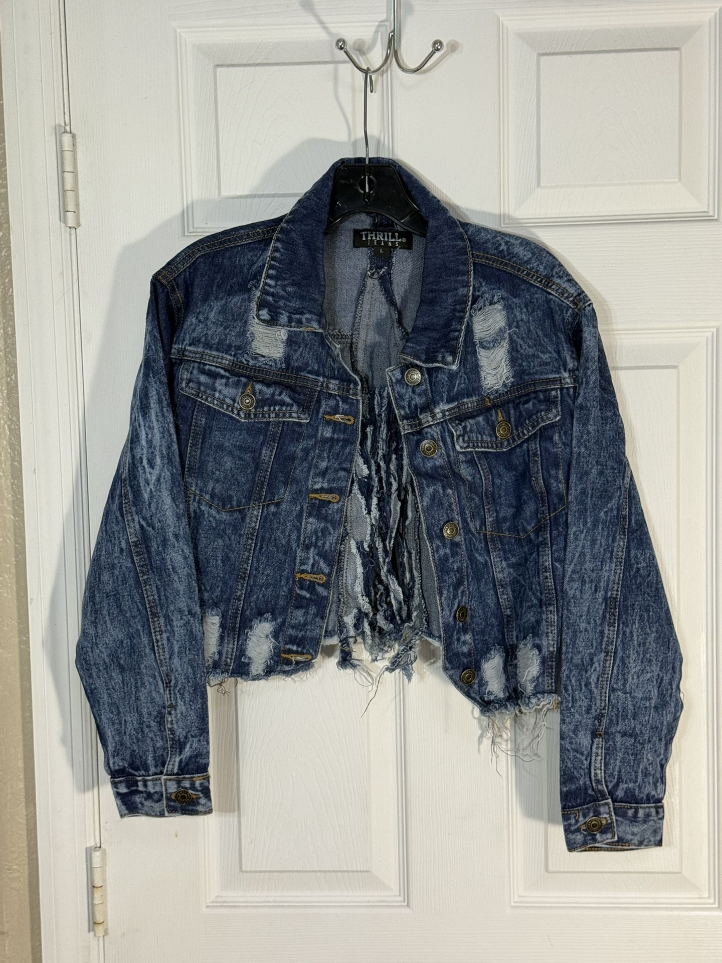 Thrill Jeans Cropped Jacket 
