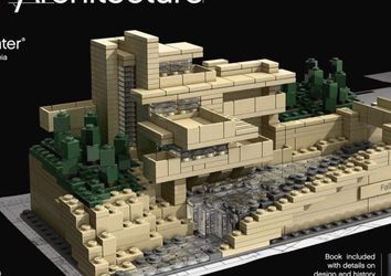 Lego FLW Fallingwater - Complete with Box and Manual