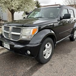 2008 Dodge nitro4x4 SXT  3.7 v6 62k original miles runs and drives excellent no mechanical issues  brand new tires 6 speed manual heat ac works great 