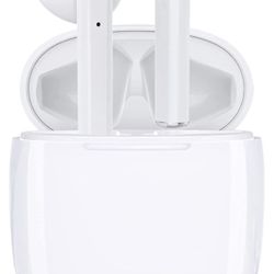 Y&L Wireless Earbuds, Hi-Fi Stereo Sound, Bluetooth 5.0, Up to 20 Hours Playtime, True Wireless Headphones with Built-in Microphone, Touch Control & C