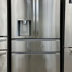 LG 29 cu. ft. Standard Depth French Door Refrigerator w/ Full Convert Drawer - Free One Year Warranty 
