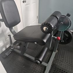 X Mark Quad Extension / Hamstring Curl Machine