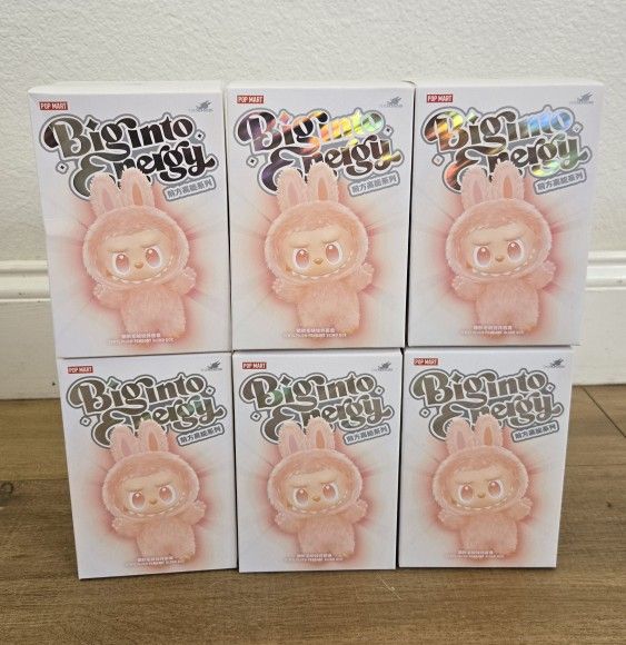 For Sale:
Brand New Still Sealed in Box Authentic Popmart Labubu Big Into Energy