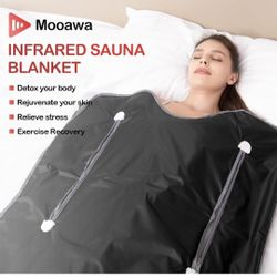 Far Infrared Sauna Blanket for Detox Portable Infrared Sauna Blanket Heating Sauna Blanket for Home Therapy Remote Controller Sauna Blanket with 95–17