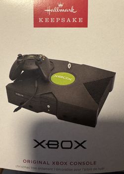 Hallmark keepsake Original Xbox console light and sound ornament