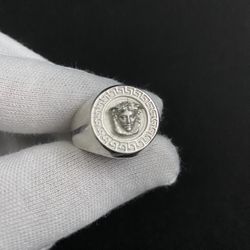 Medusa Ring in Soid Sterling Silver 925