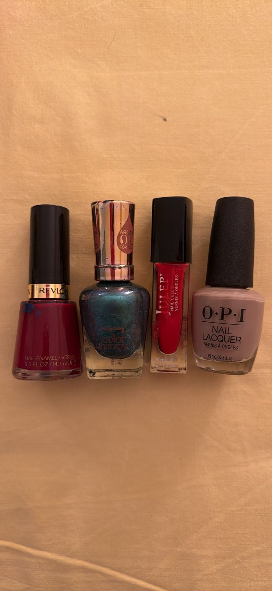 Four Nail Polishes