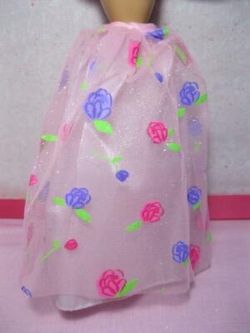 Vintage Barbie doll skirt