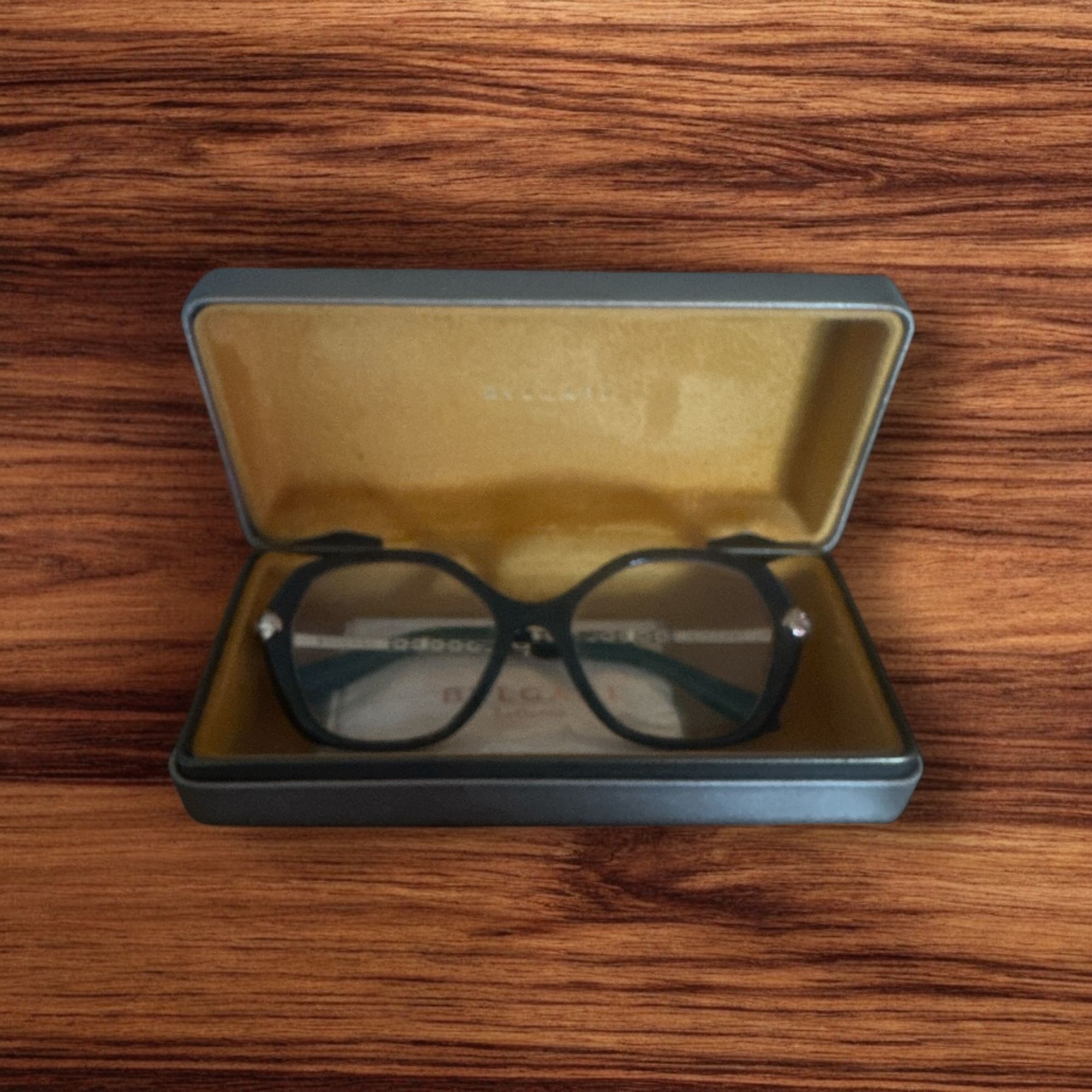Bvlgari Black/Emerald/Amethyst Eyeglasses