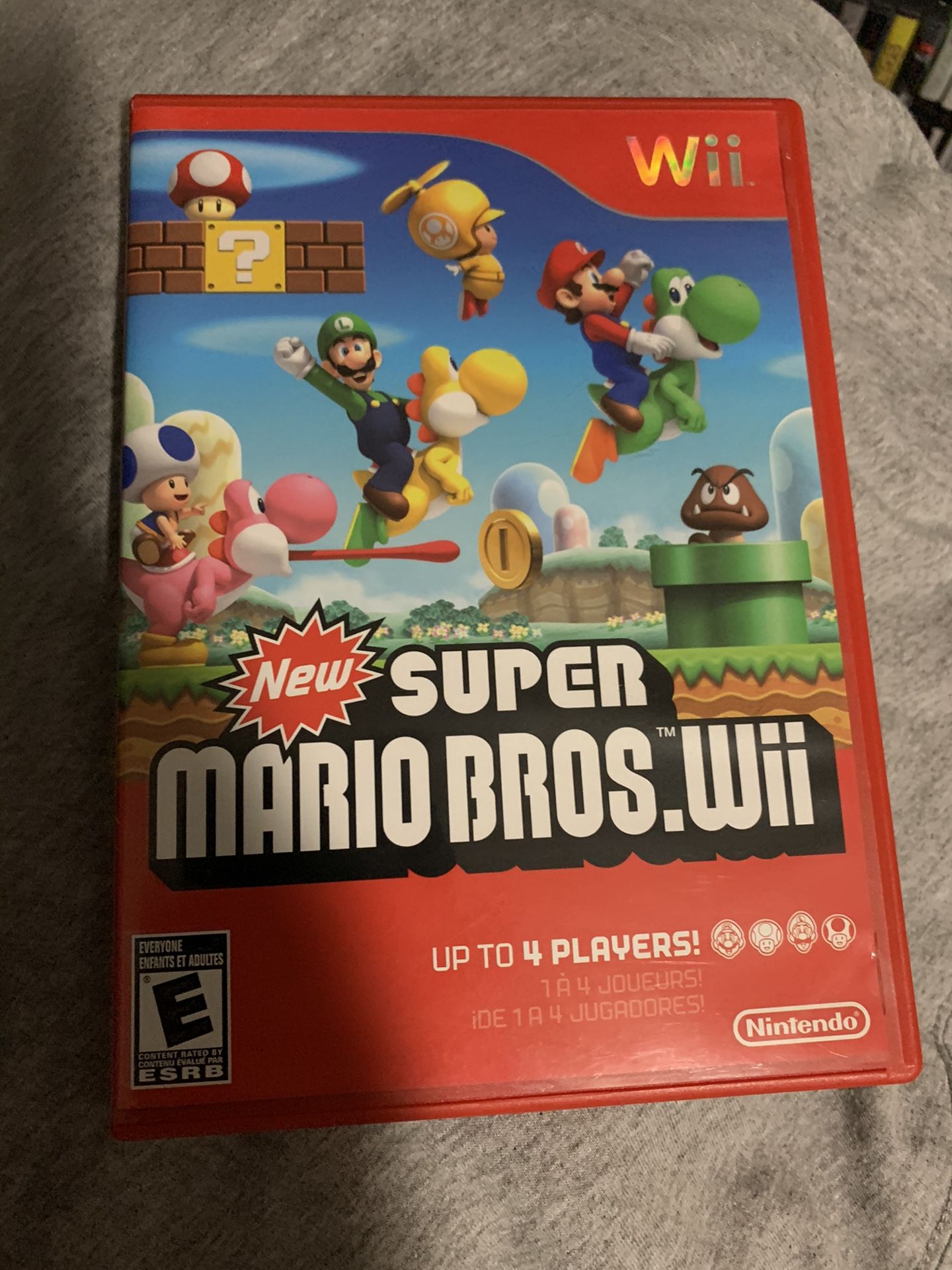 nintendo wii super mario bros.wii