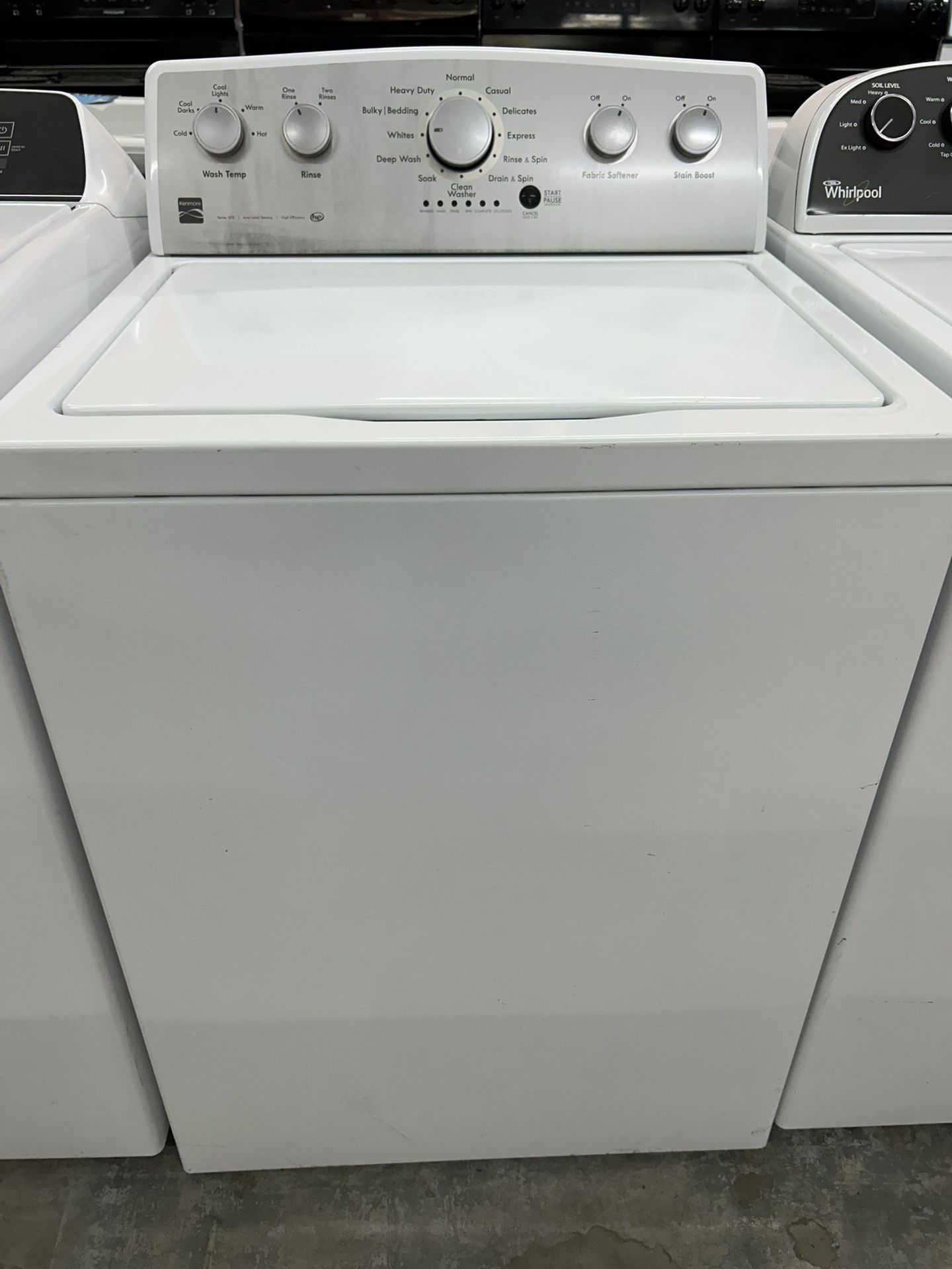 Kenmore Washer With Stainless Tub