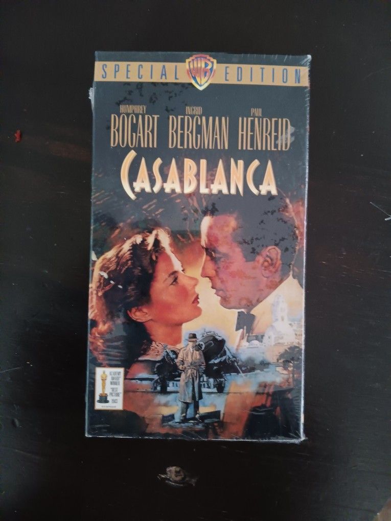 Vhs Casablanca Great Movie 