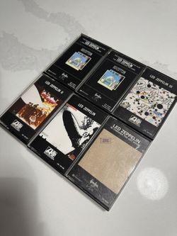 Led Zeppelin Cassette Lot