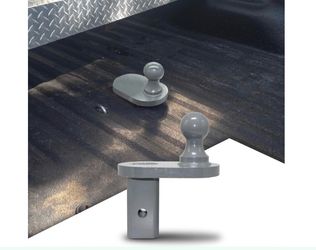 GNXA4085 Gooseneck Ball Extender, Heavy Trailer Hitch For B&W Trailer Hitches Turnoverball Gooseneck Hitch Extender, 4 Inches Offset, 20000 Lbs GTW/ 5