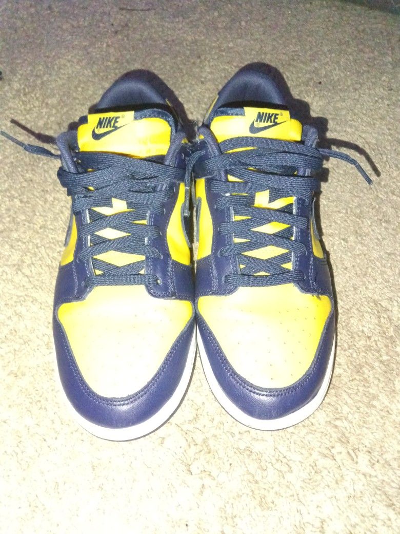 Nike Dunk Low 'Michigan 2021' Blue | MENS SIZE 9.5