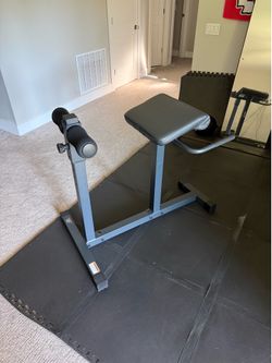 Marcy adjustable hyper extension bench