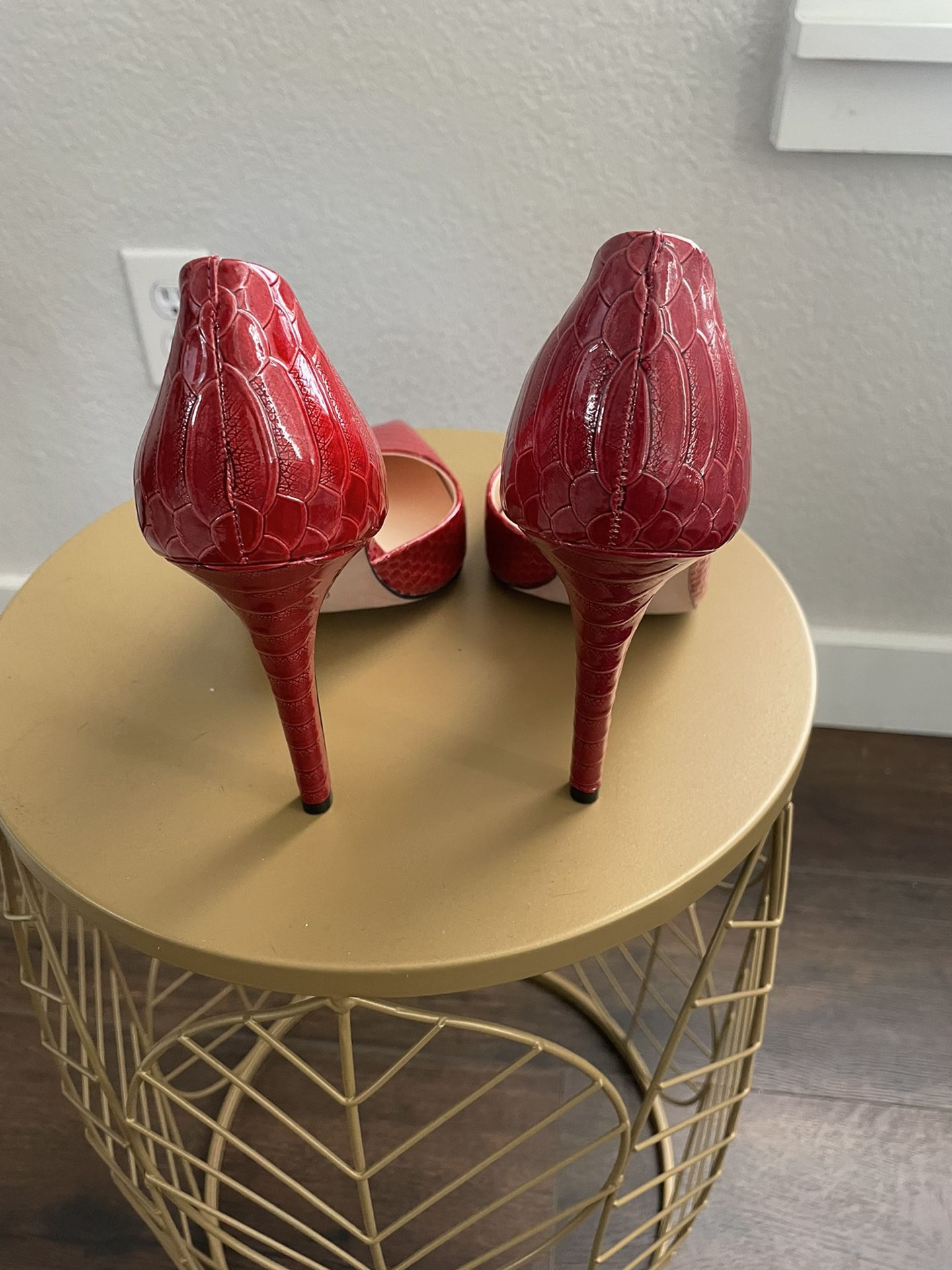 Jessica Simpson- Red Heels Size 8