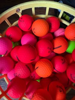 100 Callaway de color golf balls