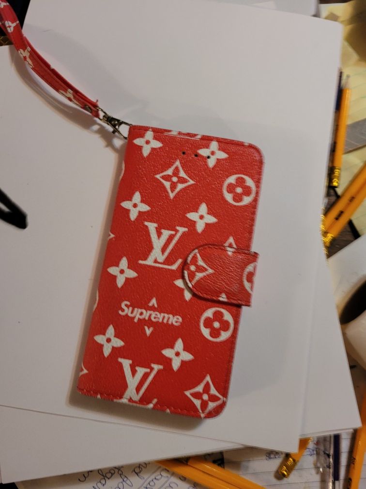 Louis Vuitton Supreme phone case
