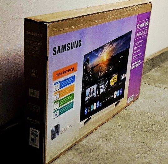 50 Inch Samsung Smart TV 4K UHD U8000F. Brand new in the box 2025 Model.