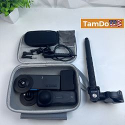 Insta360 X5 8K 360 Action Camera Essentials Bundle Black Pocket Cam Waterproof