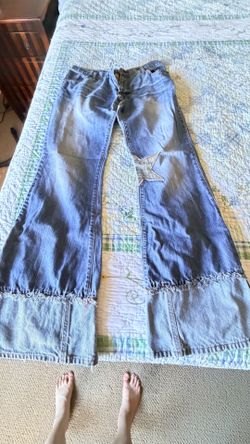 Vintage Energie Y2K Jeans – Size 34 – Distressed