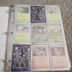 Almost complete Pokemon Paldean Fates set