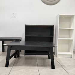 IKEA Book Shelves And Tables - All For $20