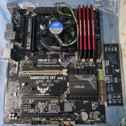 Intel Cpu and Asus Motherboard Combo