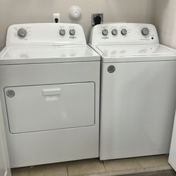 Washer and dryer whirlpool